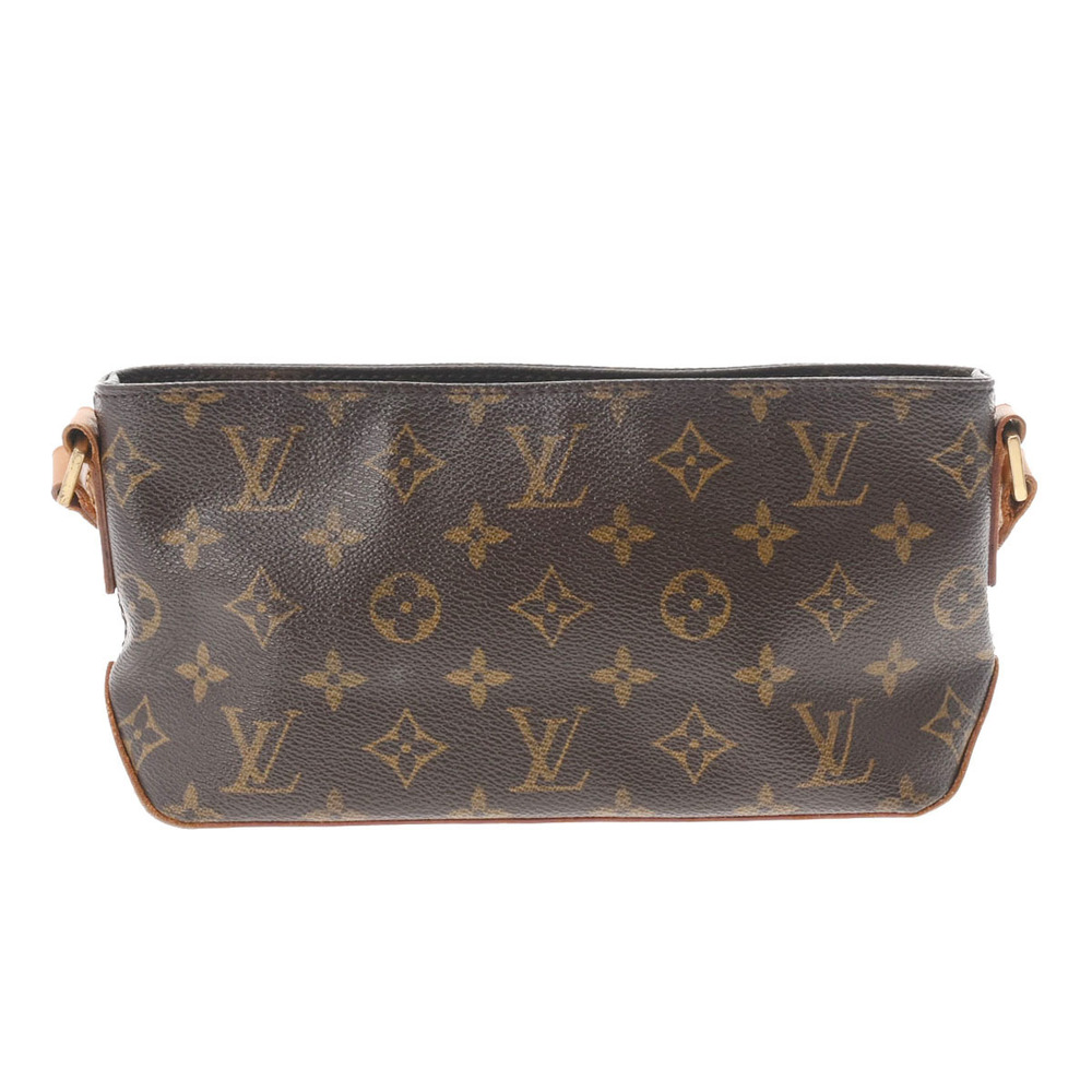 LOUIS VUITTON Monogram Trotter Brown Canvas Shoulder Bag - Picture 1 of 9